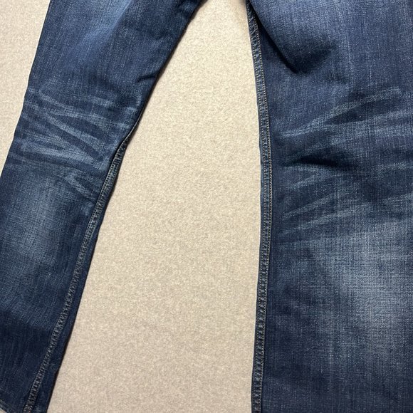 Levis Jeans Mens 30x30 Blue 527 Bootcut Western Cowboy Denim Mid (Tag 30x32) - Picture 3 of 11